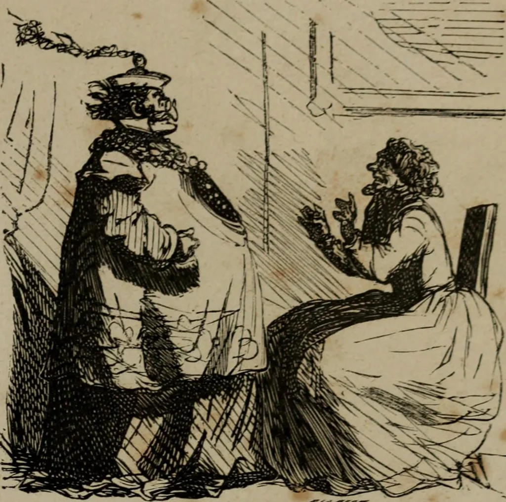 An illustration from Cham, 1853, leaf 14
