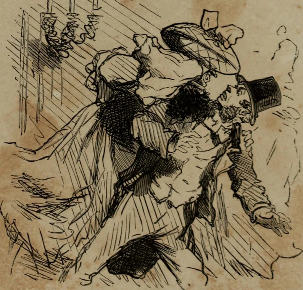 An illustration from Cham, 1853, leaf 140