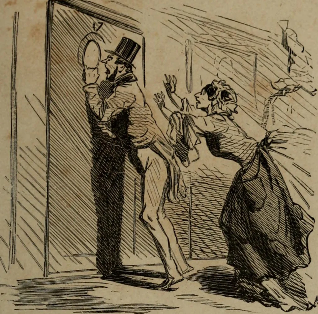 An illustration from Cham, 1853, leaf 142