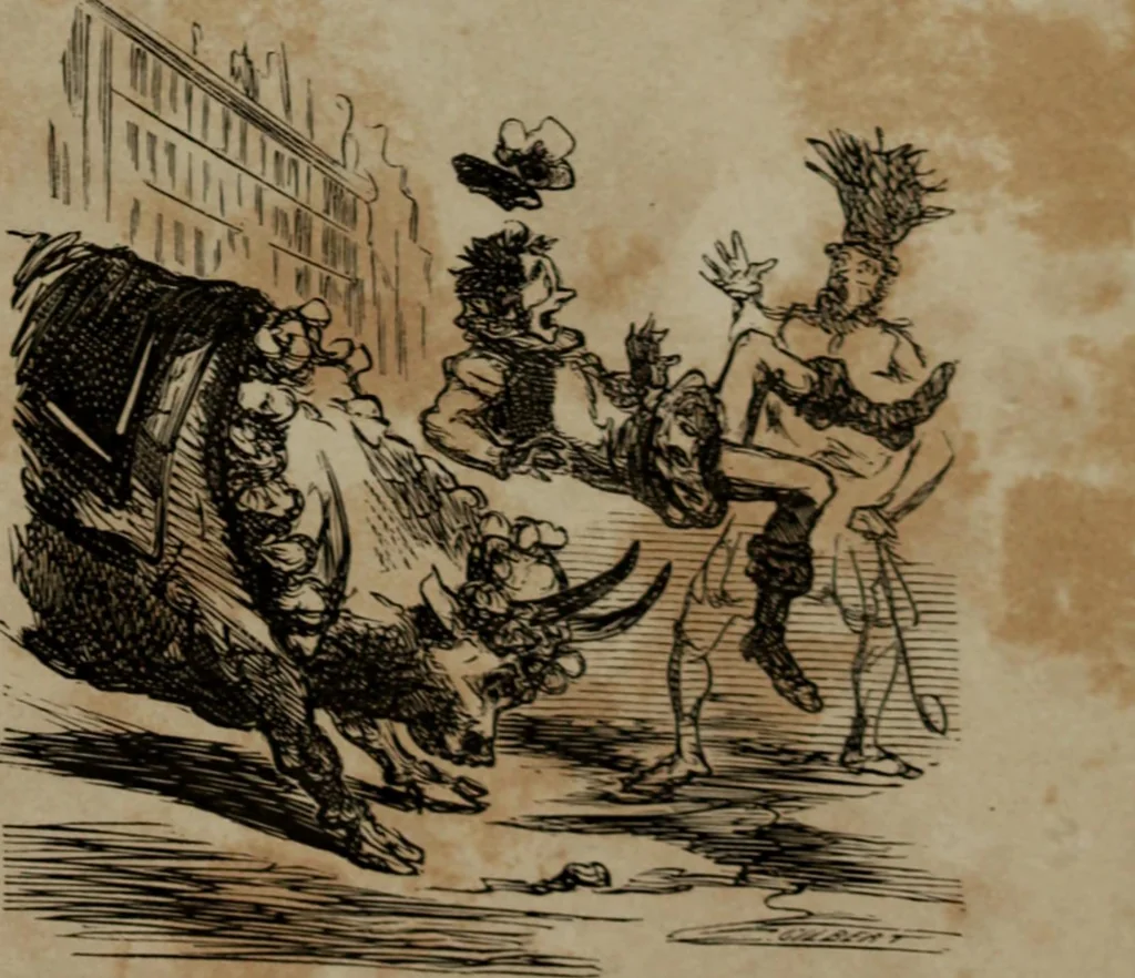 An illustration from Cham, 1853, leaf 146