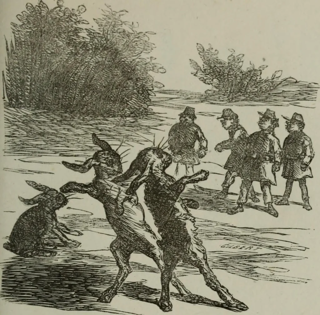 An illustration from Cham, 1853, leaf 150