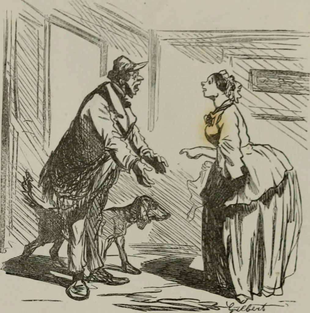An illustration from Cham, 1853, leaf 150