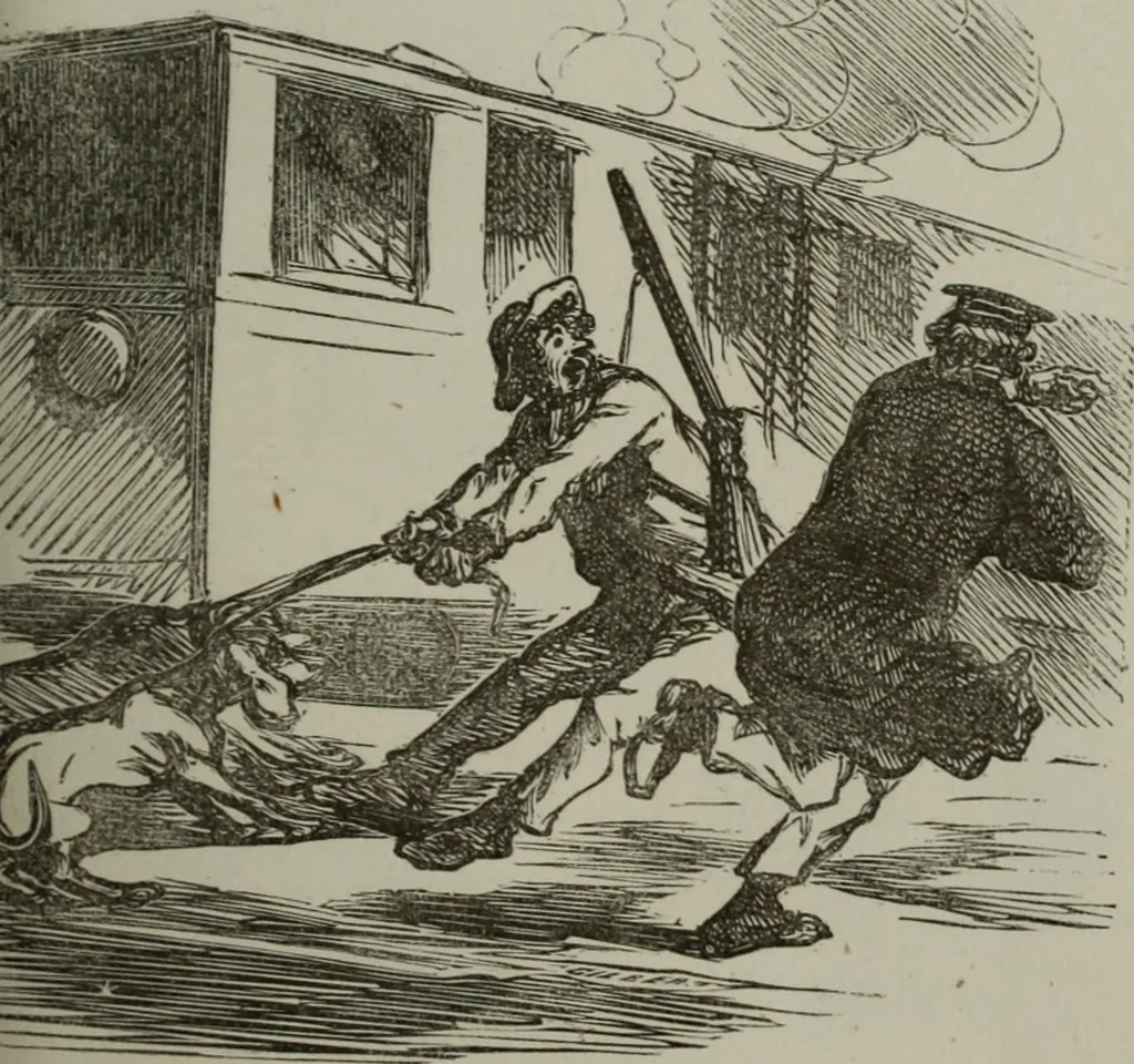 An illustration from Cham, 1853, leaf 150