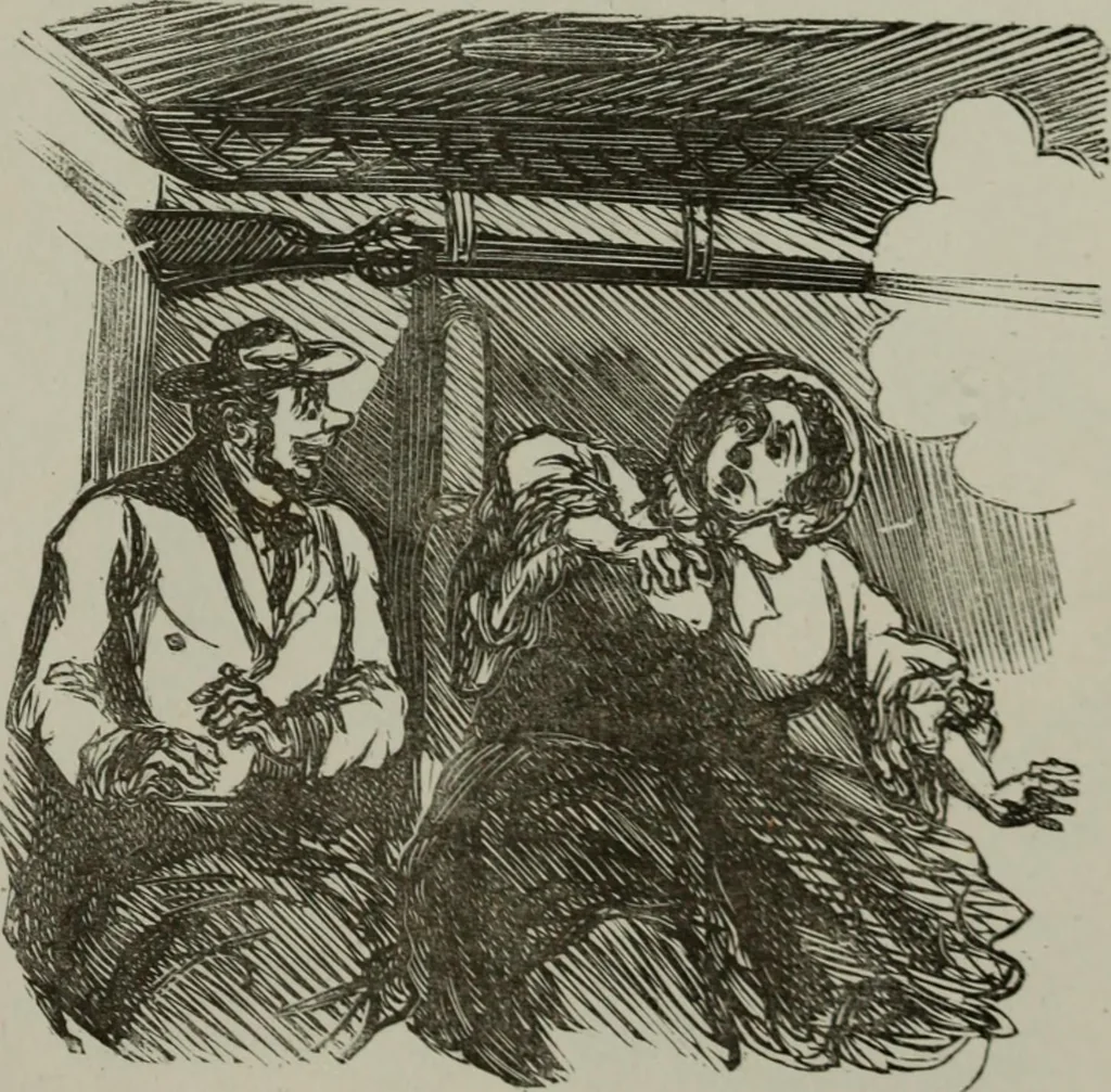 An illustration from Cham, 1853, leaf 150
