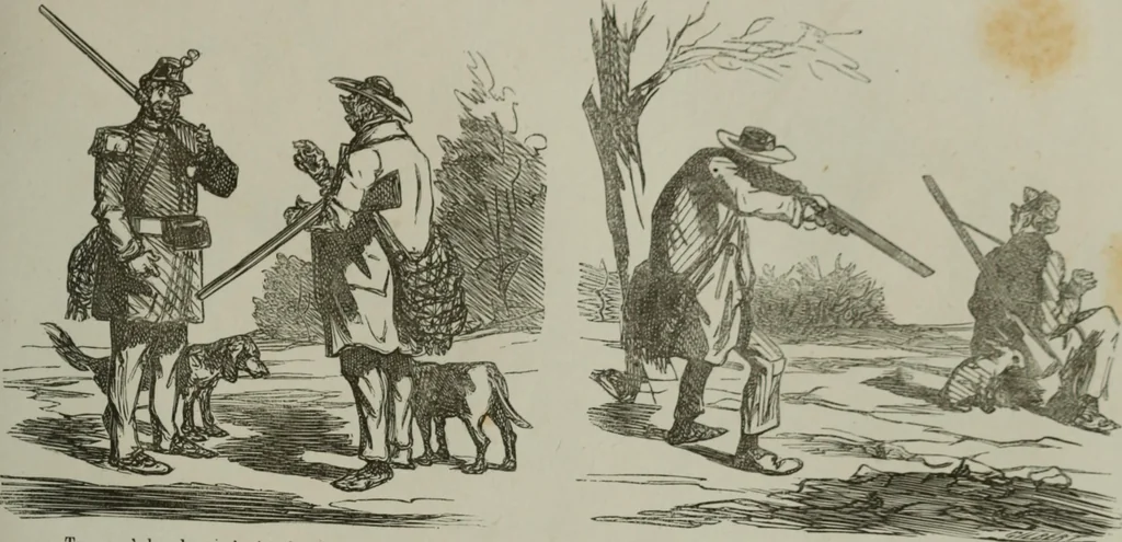 An illustration from Cham, 1853, leaf 154