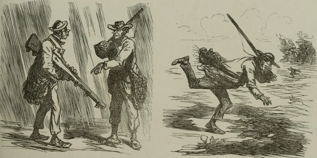 An illustration from Cham, 1853, leaf 154