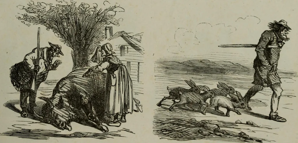 An illustration from Cham, 1853, leaf 156