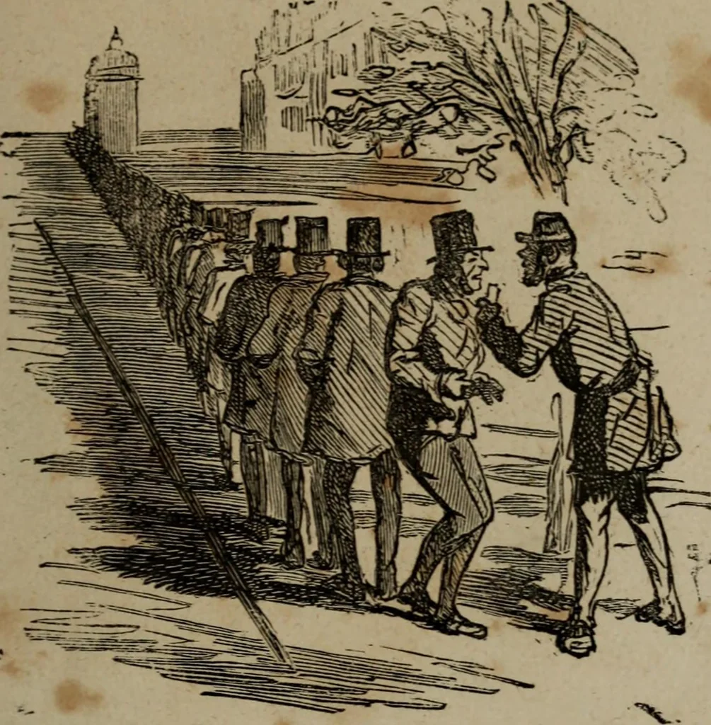 An illustration from Cham, 1853, leaf 16