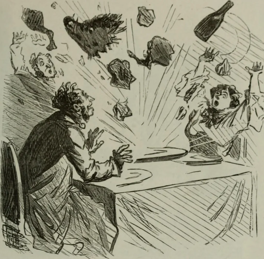 An illustration from Cham, 1853, leaf 162