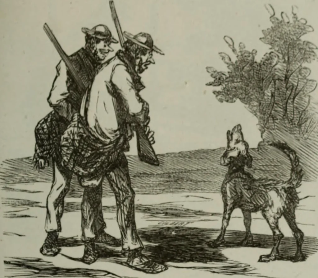An illustration from Cham, 1853, leaf 166