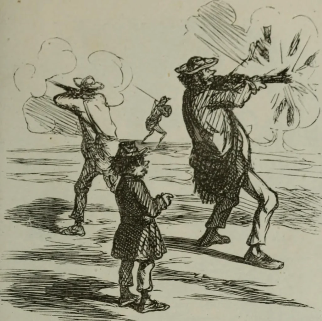 An illustration from Cham, 1853, leaf 170