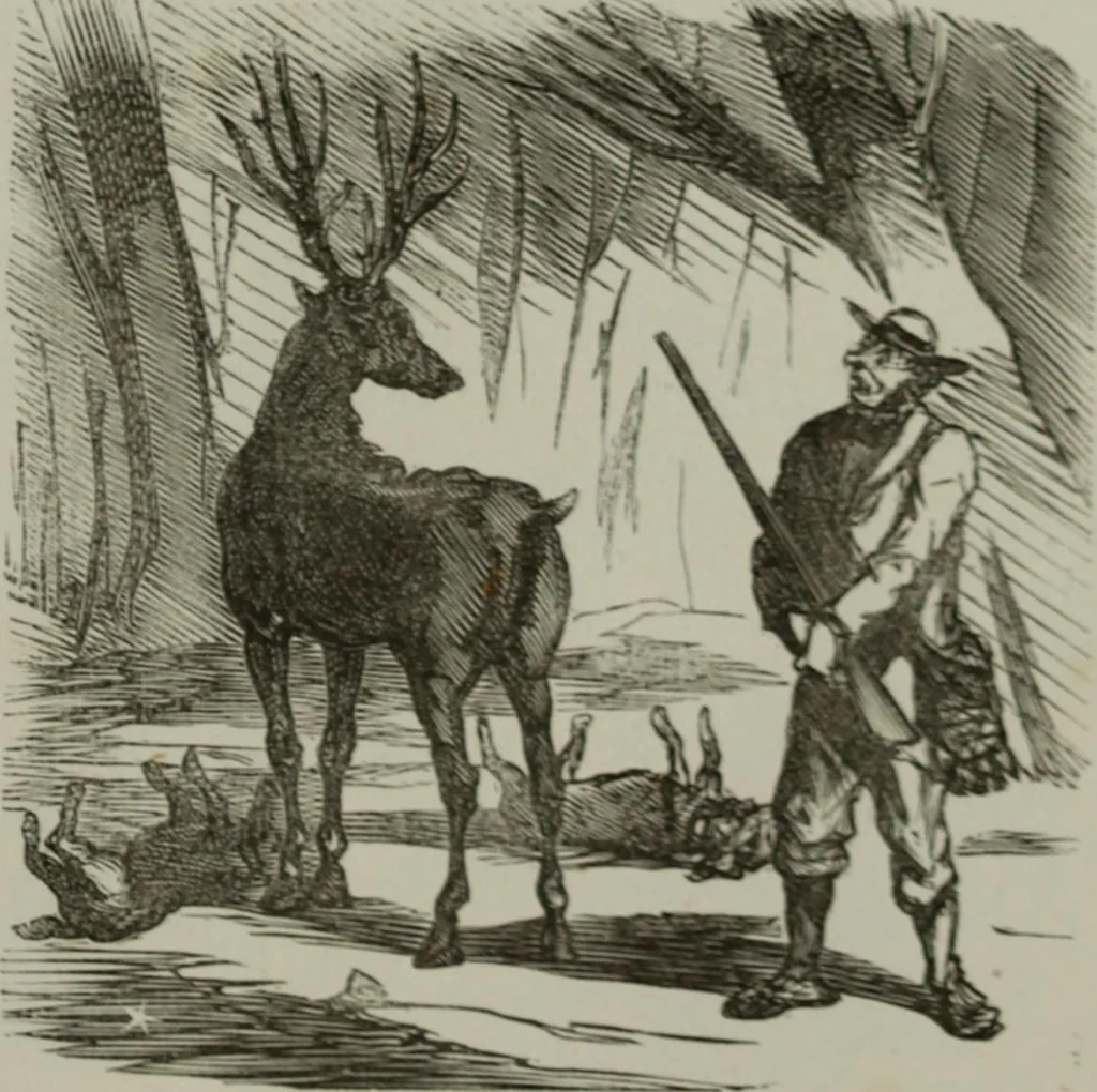 An illustration from Cham, 1853, leaf 174