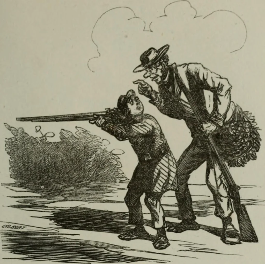 An illustration from Cham, 1853, leaf 176
