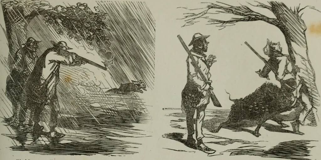 An illustration from Cham, 1853, leaf 178