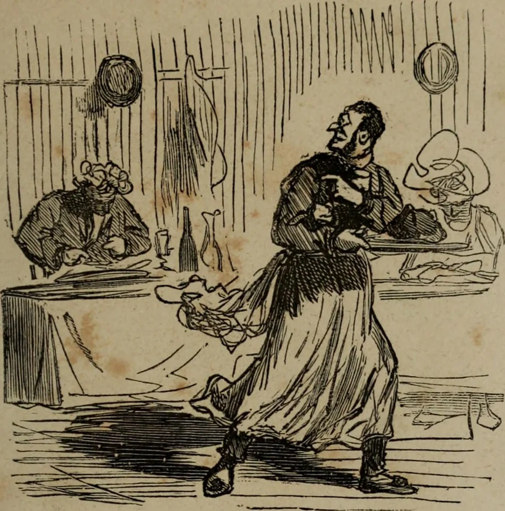 An illustration from Cham, 1853, leaf 18