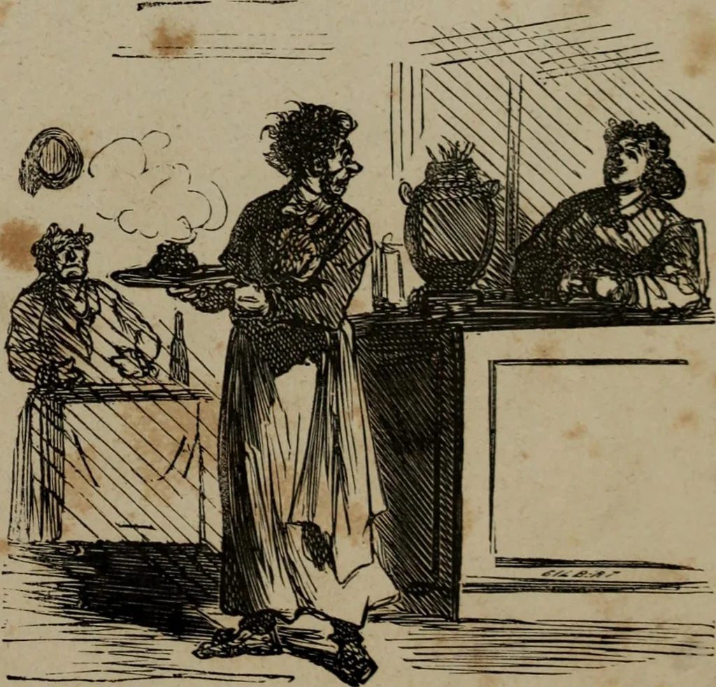 An illustration from Cham, 1853, leaf 18