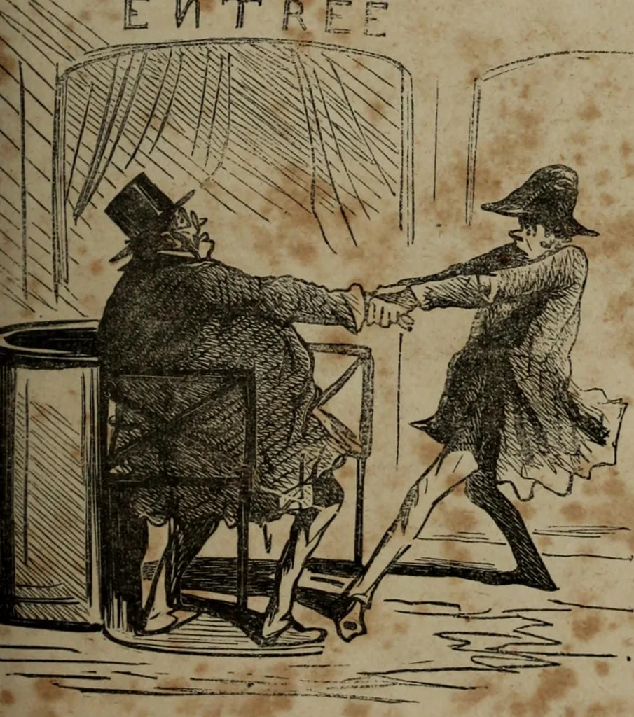 An illustration from Cham, 1853, leaf 182