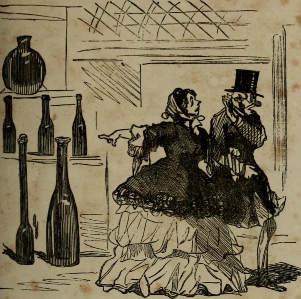 An illustration from Cham, 1853, leaf 186