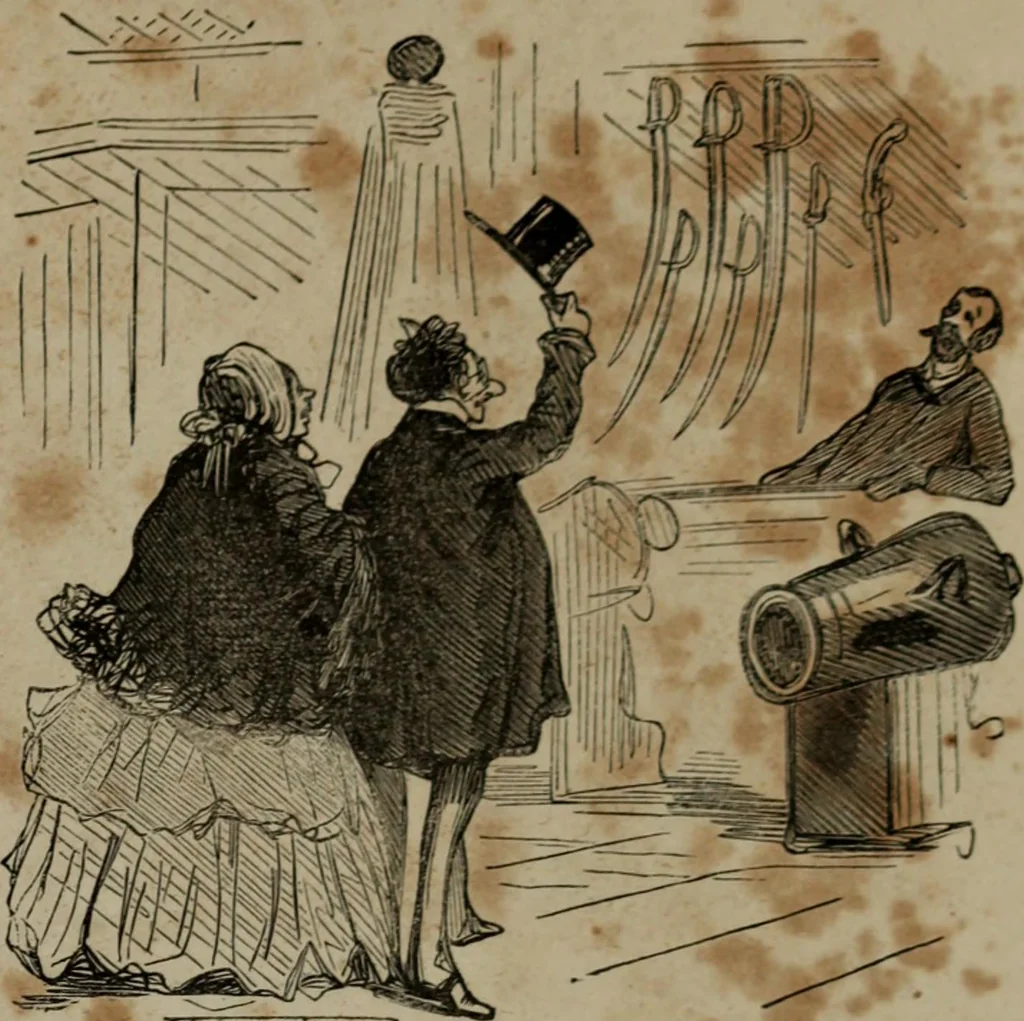 An illustration from Cham, 1853, leaf 186