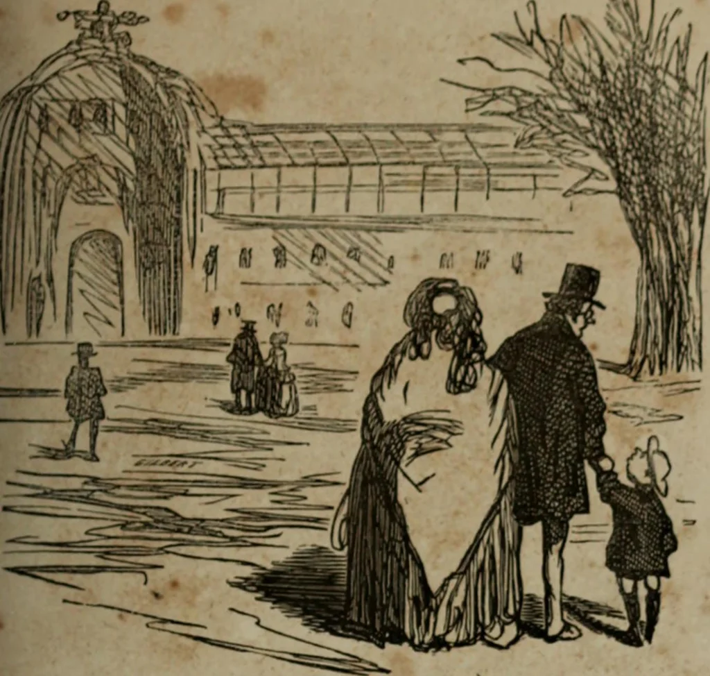 An illustration from Cham, 1853, leaf 188