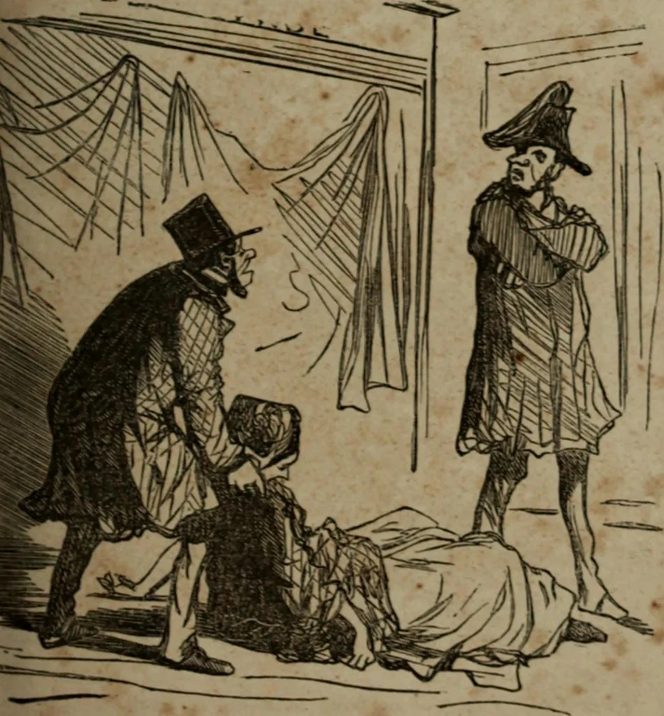 An illustration from Cham, 1853, leaf 190