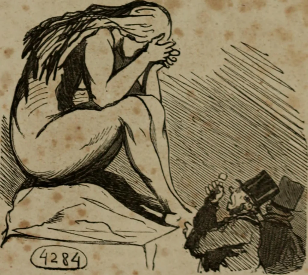 An illustration from Cham, 1853, leaf 190