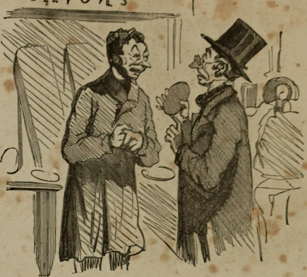 An illustration from Cham, 1853, leaf 194