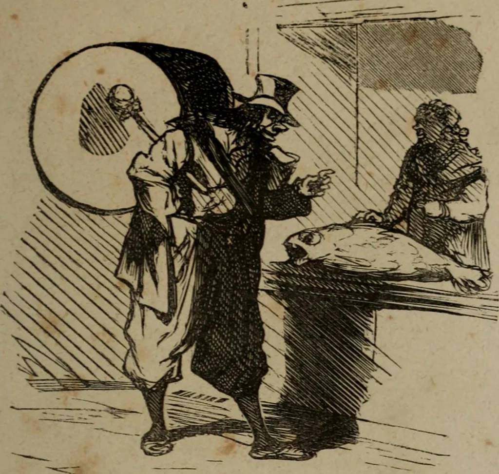 An illustration from Cham, 1853, leaf 20