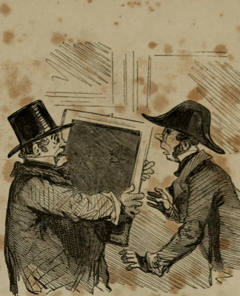 An illustration from Cham, 1853, leaf 206