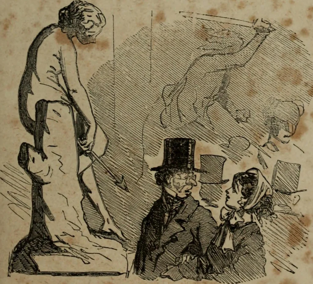 An illustration from Cham, 1853, leaf 206