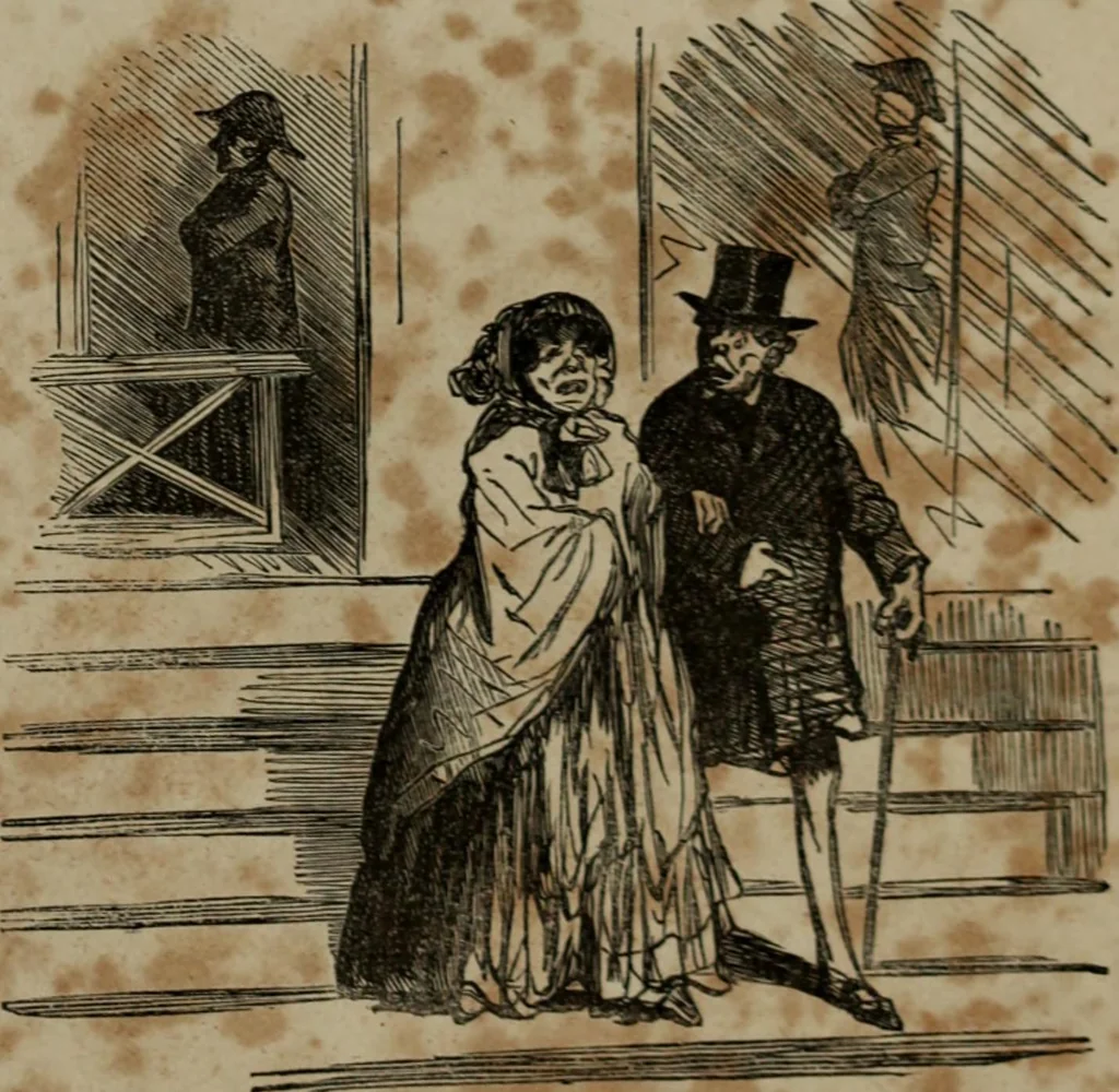 An illustration from Cham, 1853, leaf 206