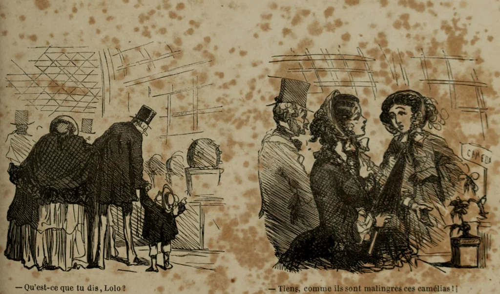An illustration from Cham, 1853, leaf 208