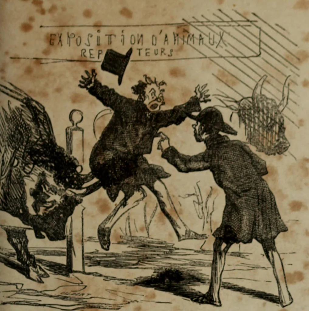 An illustration from Cham, 1853, leaf 210
