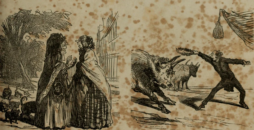 An illustration from Cham, 1853, leaf 210