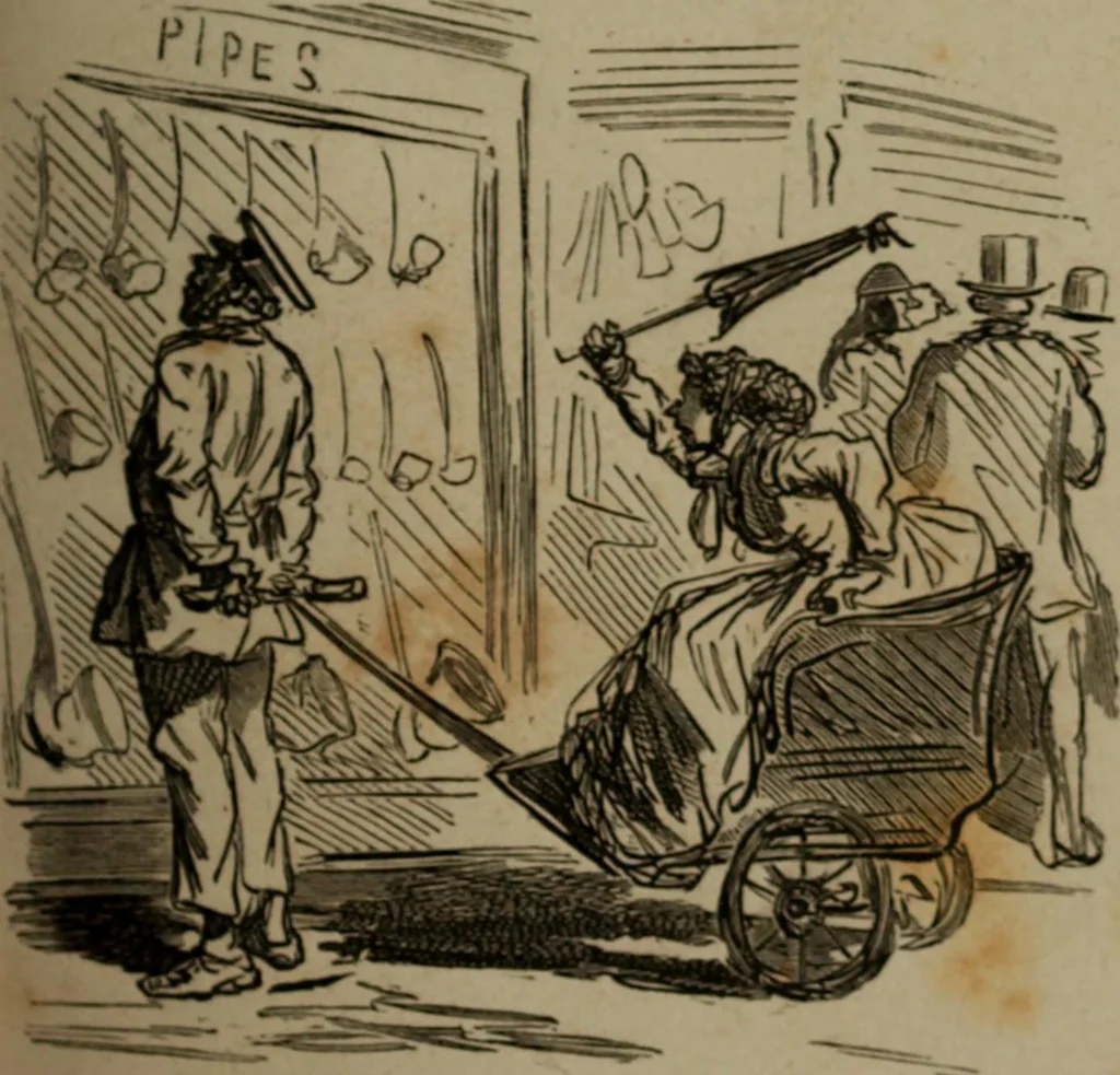 An illustration from Cham, 1853, leaf 214