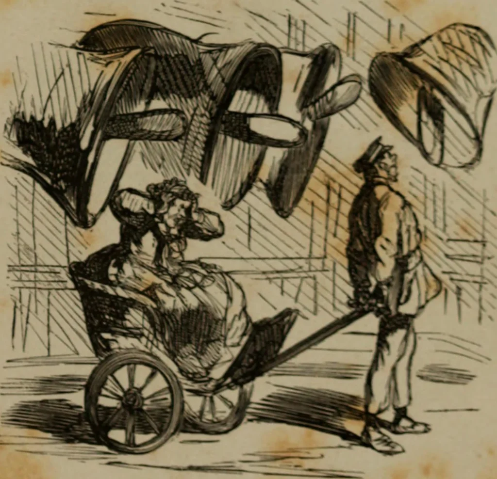 An illustration from Cham, 1853, leaf 214