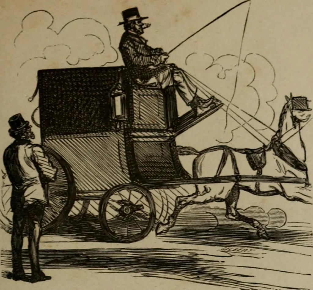 An illustration from Cham, 1853, leaf 218
