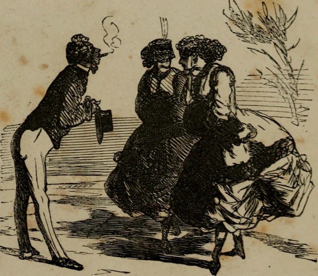 An illustration from Cham, 1853, leaf 22