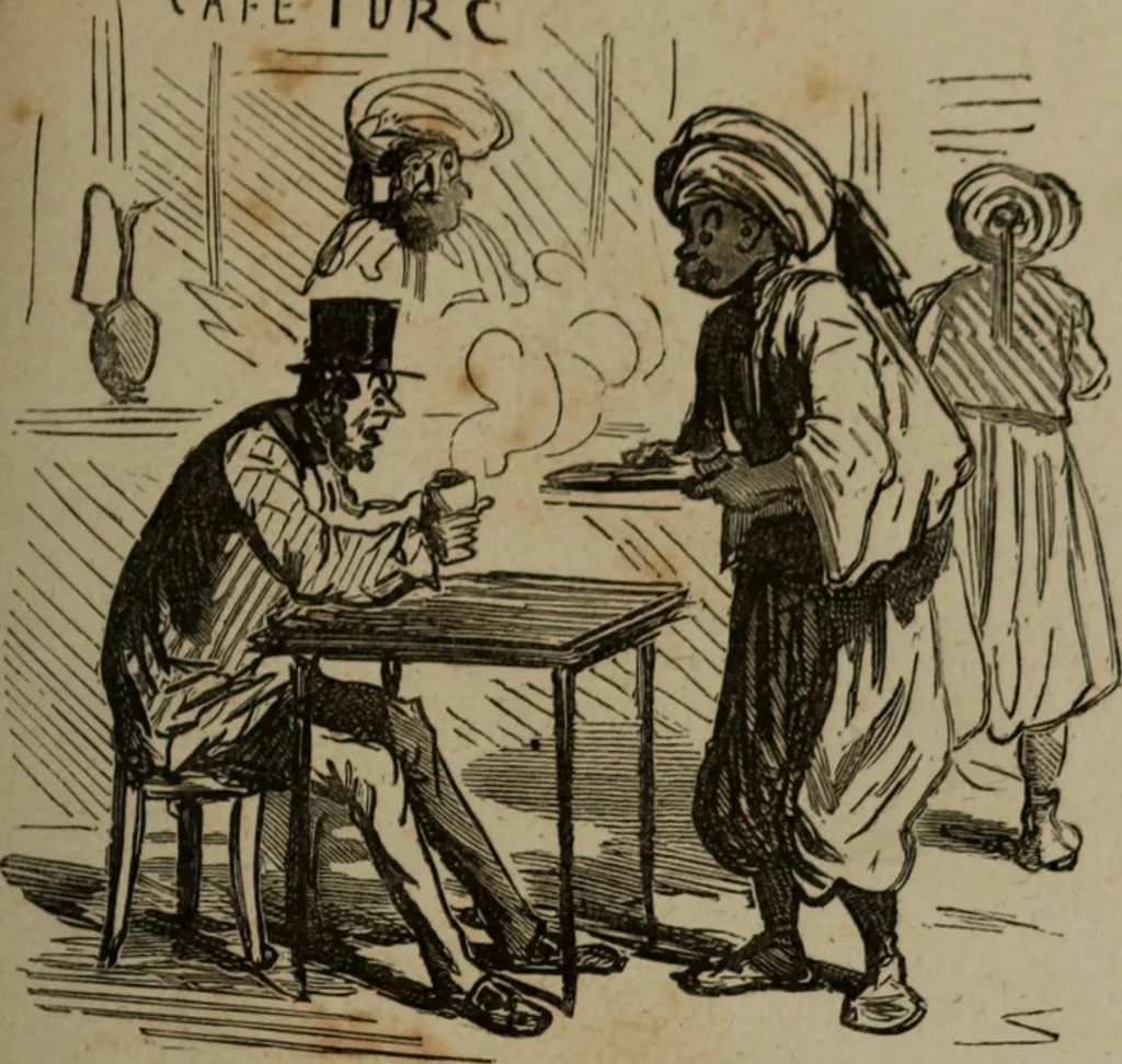An illustration from Cham, 1853, leaf 222