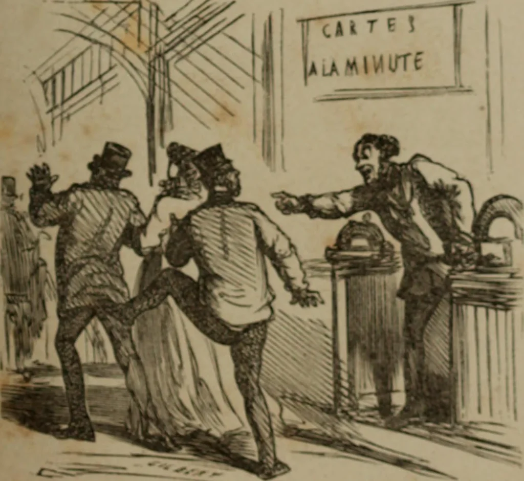 An illustration from Cham, 1853, leaf 226