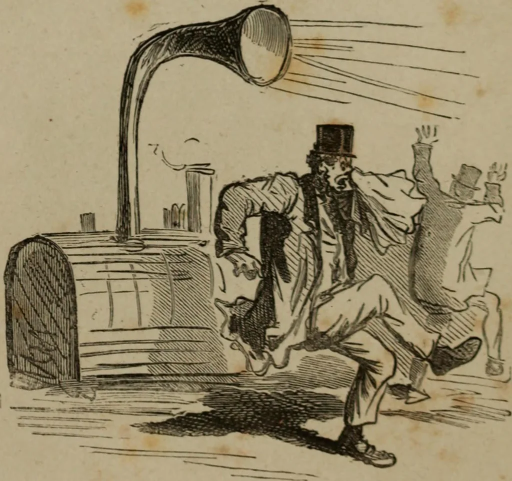 An illustration from Cham, 1853, leaf 228