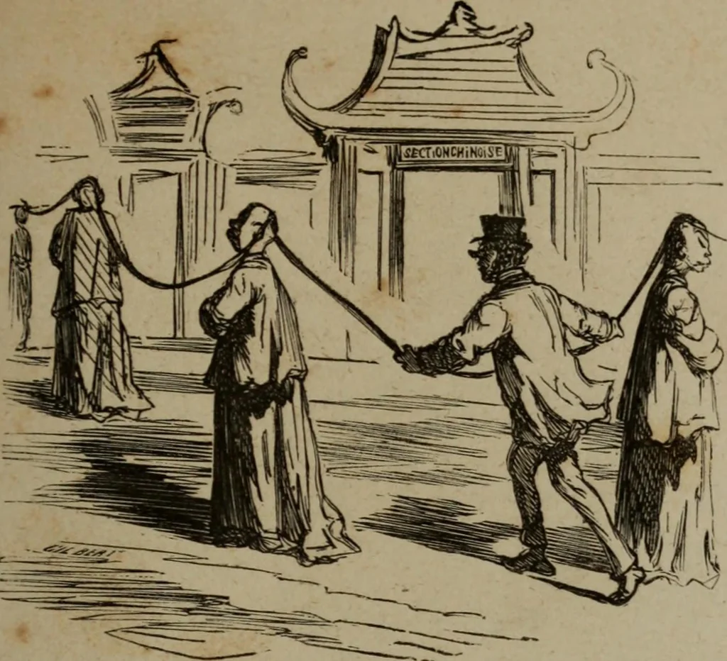 An illustration from Cham, 1853, leaf 230