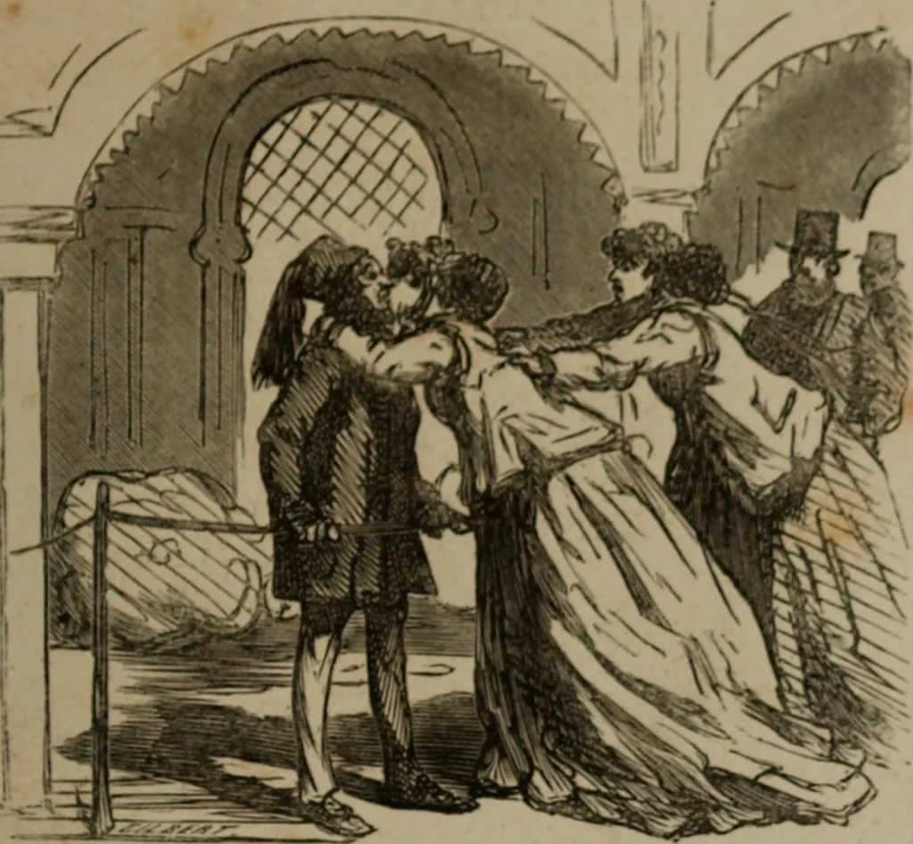 An illustration from Cham, 1853, leaf 232