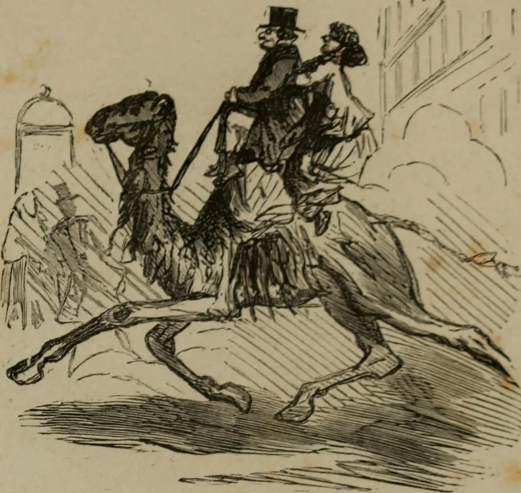 An illustration from Cham, 1853, leaf 234