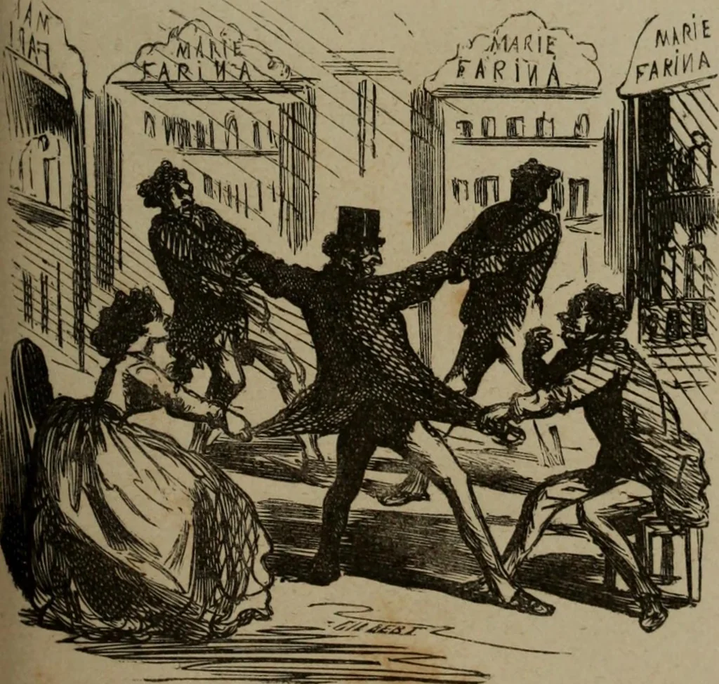 An illustration from Cham, 1853, leaf 234