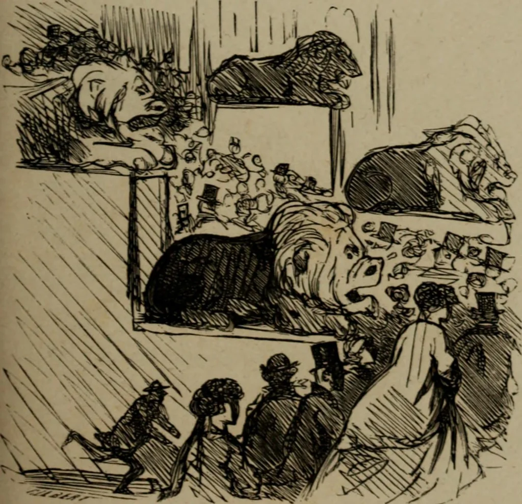 An illustration from Cham, 1853, leaf 236