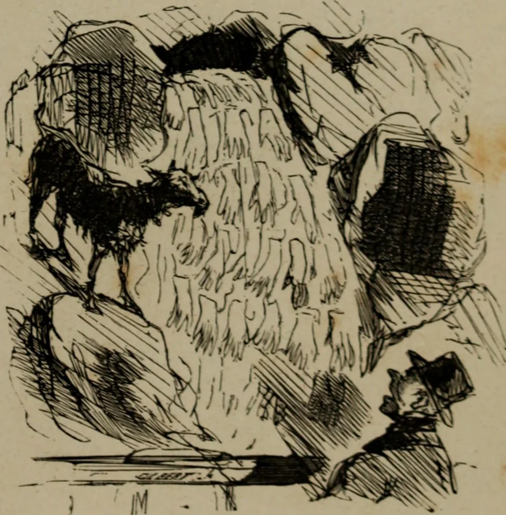 An illustration from Cham, 1853, leaf 236