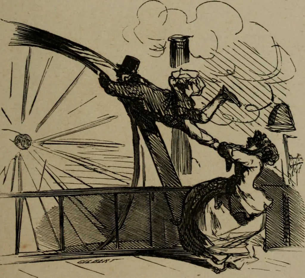 An illustration from Cham, 1853, leaf 238