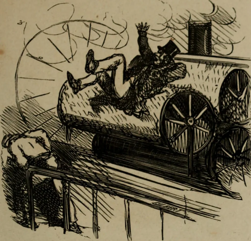 An illustration from Cham, 1853, leaf 240