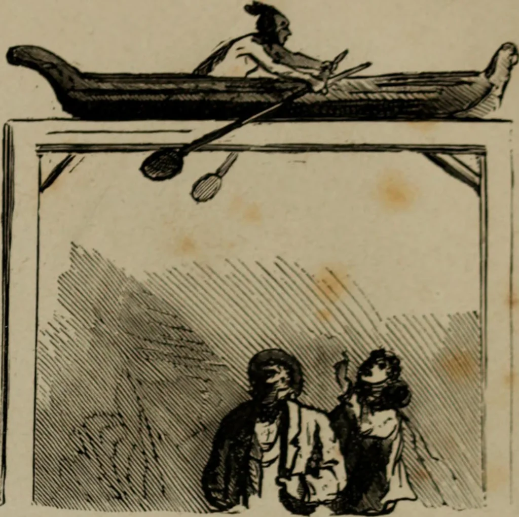 An illustration from Cham, 1853, leaf 240